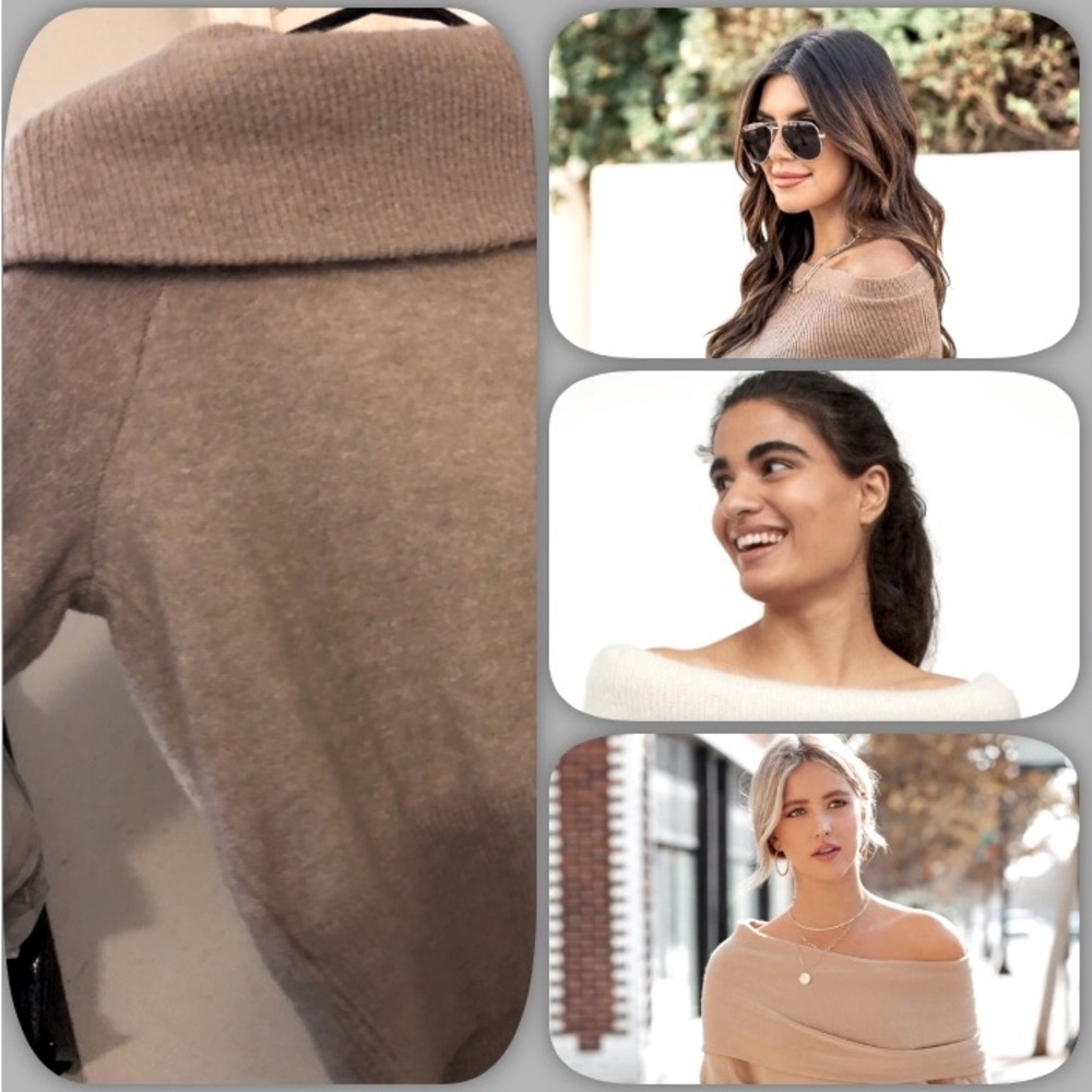 -H&M- Over the Shoulder sweater
